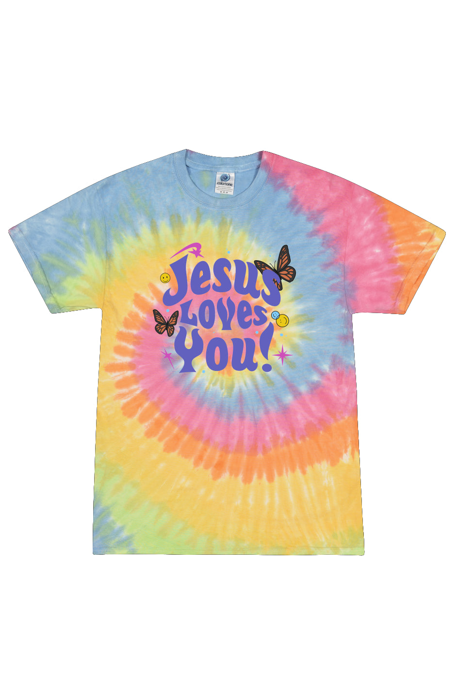 Tie Dye Eternity Adult Tee