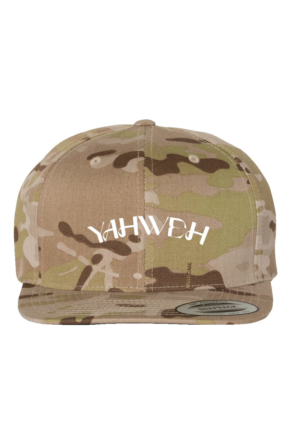 YAHWEH Multicam Arid Premium Snapback