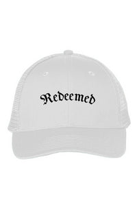 Redeemed Mesh-Back Twill Trucker Cap