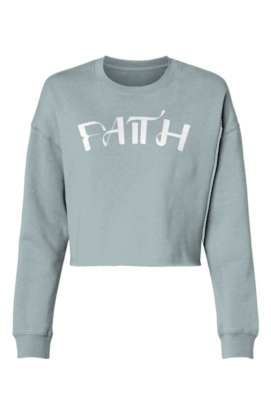 Faith Lightweight Cropped Crew